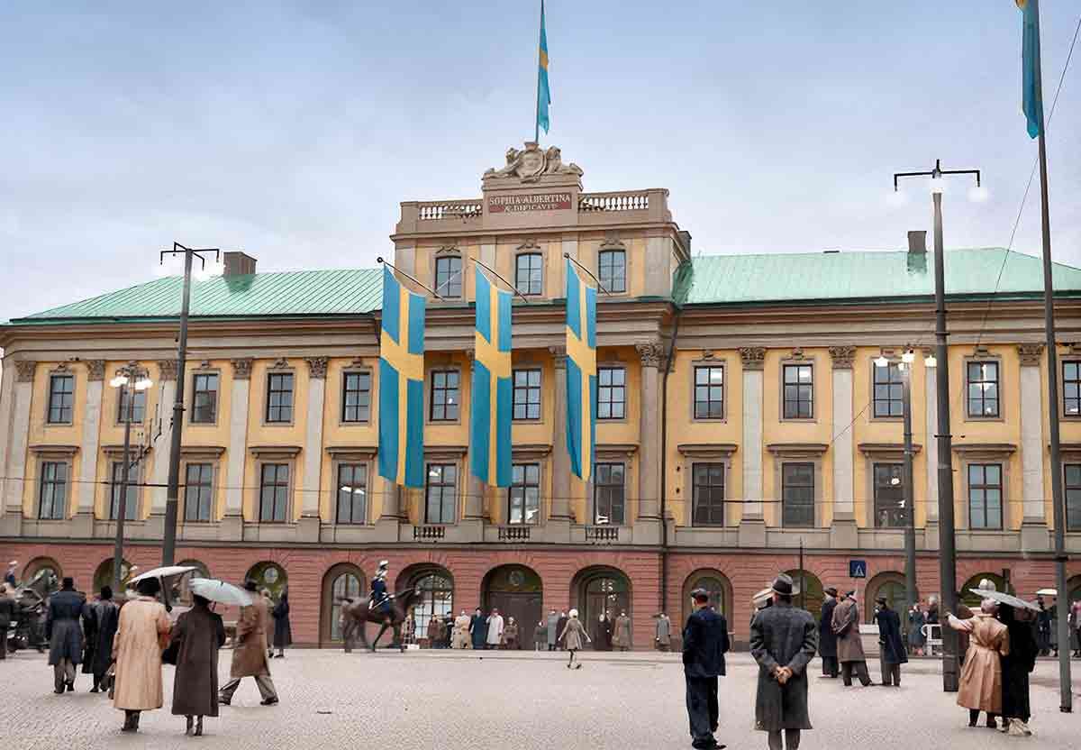 Utrikesdepartementet 1952. Utrikesdepartementet 1952.